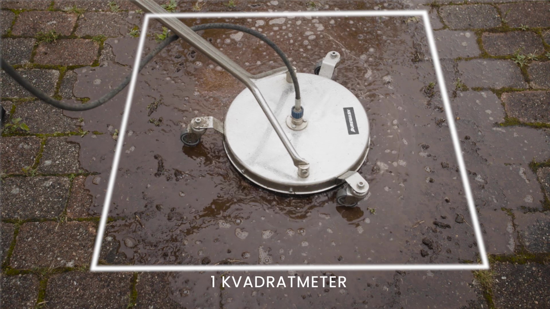 Prøverens af en kvm i forbindelse med fliserens